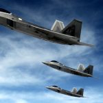 Airplane-Raptors-Stealth-Fighter-Background