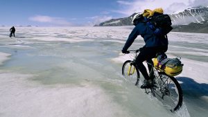 Bicycle-At-Ice-Wallpaper