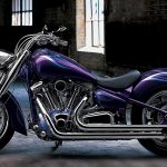 Motorcycle-Cool-Chopper-Purple-Wallpaper