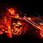 Motorcycle-Skull-Flames-Wallpaper
