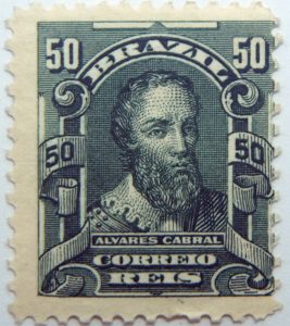 50 correio reis brazil pedro alvares cabral stamp 1906
