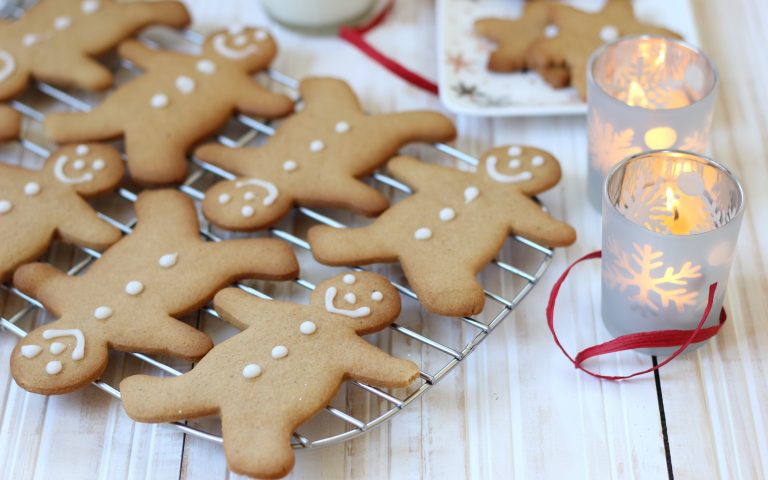 christmas candles cookies holiday new year 7730 - Wall Paper