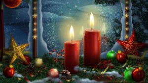 christmas decoration 2560x1440 candle lights 4432
