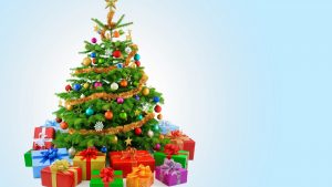 christmas tree 3840x2160 decoration presents gifts 5k 3962