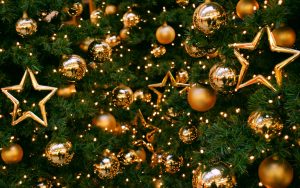 new year christmas tree balls stars 10832